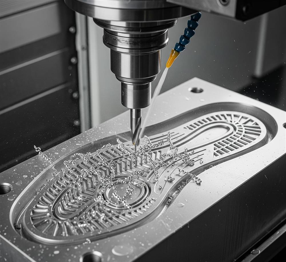 gia công khuôn đúc đế giày